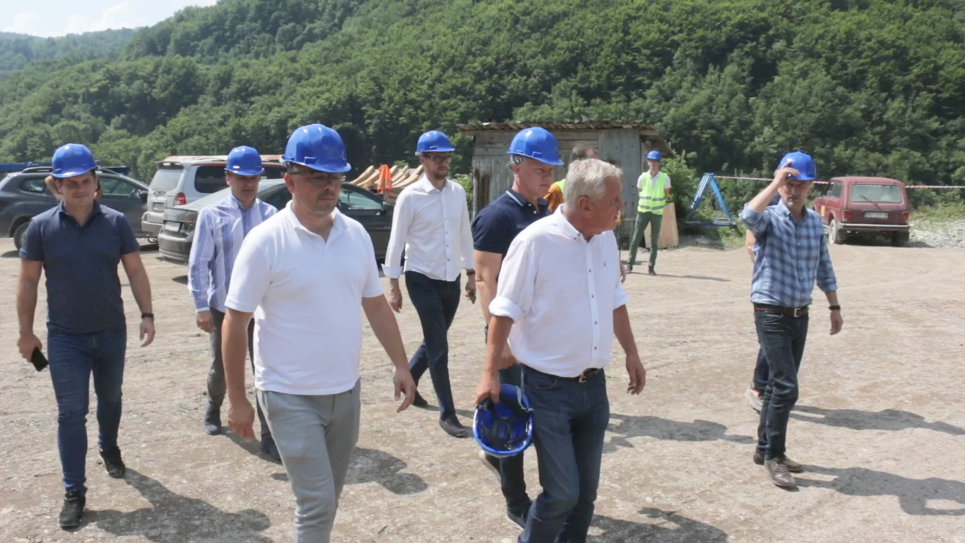 Ministar poljoprivrede obišao radove na akumulaciji ,,Svračkovo“ - Lokal Info