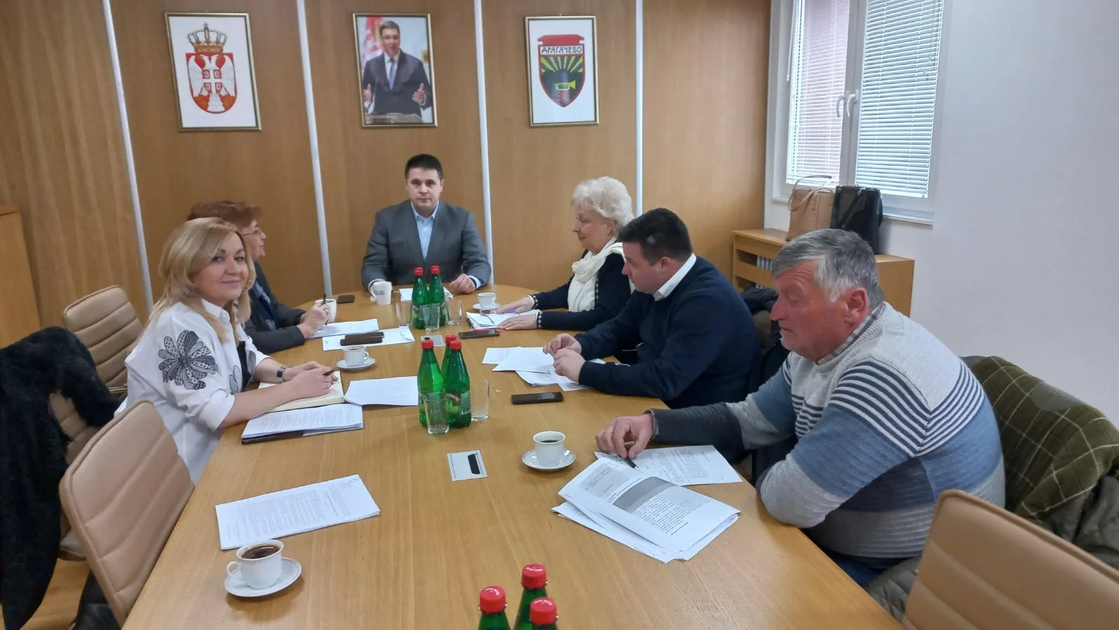 U Lučanima održana prva sednica Privremenog organa opštine Lučani - Lokal Info