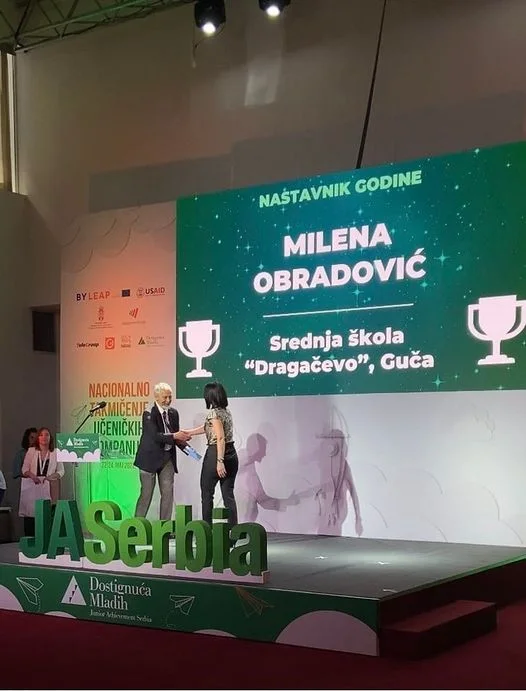 Milena Obradović – Nastavnik godine - Lokal Info