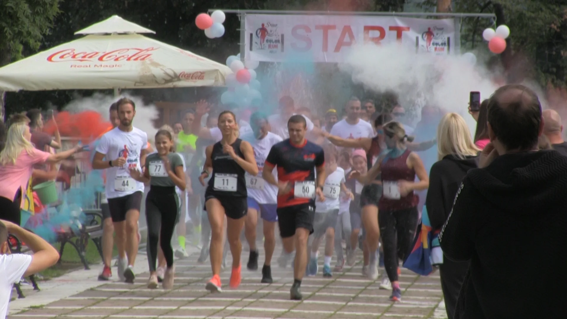 U Arilju održana prva Trka u boji - Lokal Info