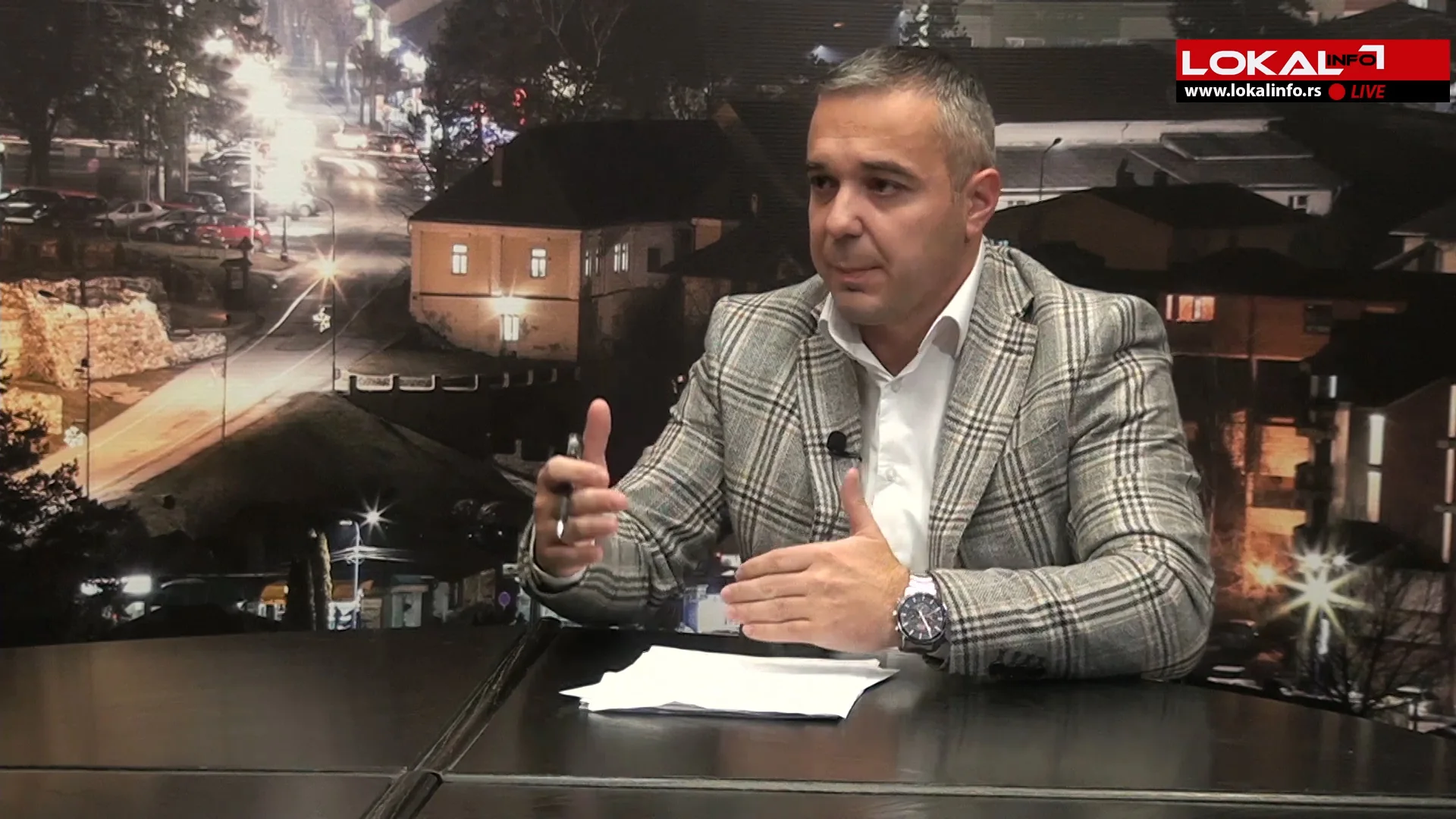 Aktuelna tema – Predrag Maslar predsednik opštine Arilje - Lokal Info