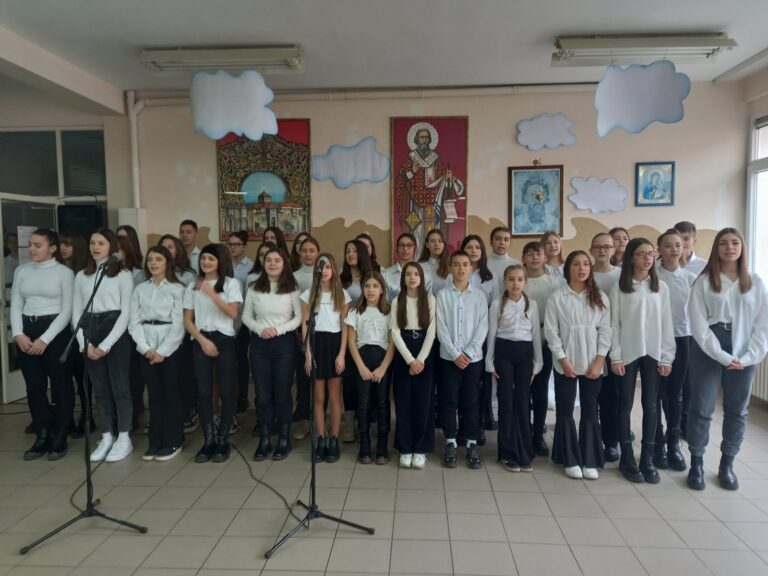 Sveti Sava obeležen u OŠ ,,Milan Blagojević“ Sveti Sava obeležen u OŠ ,,Milan Blagojević“ - Lokal Info