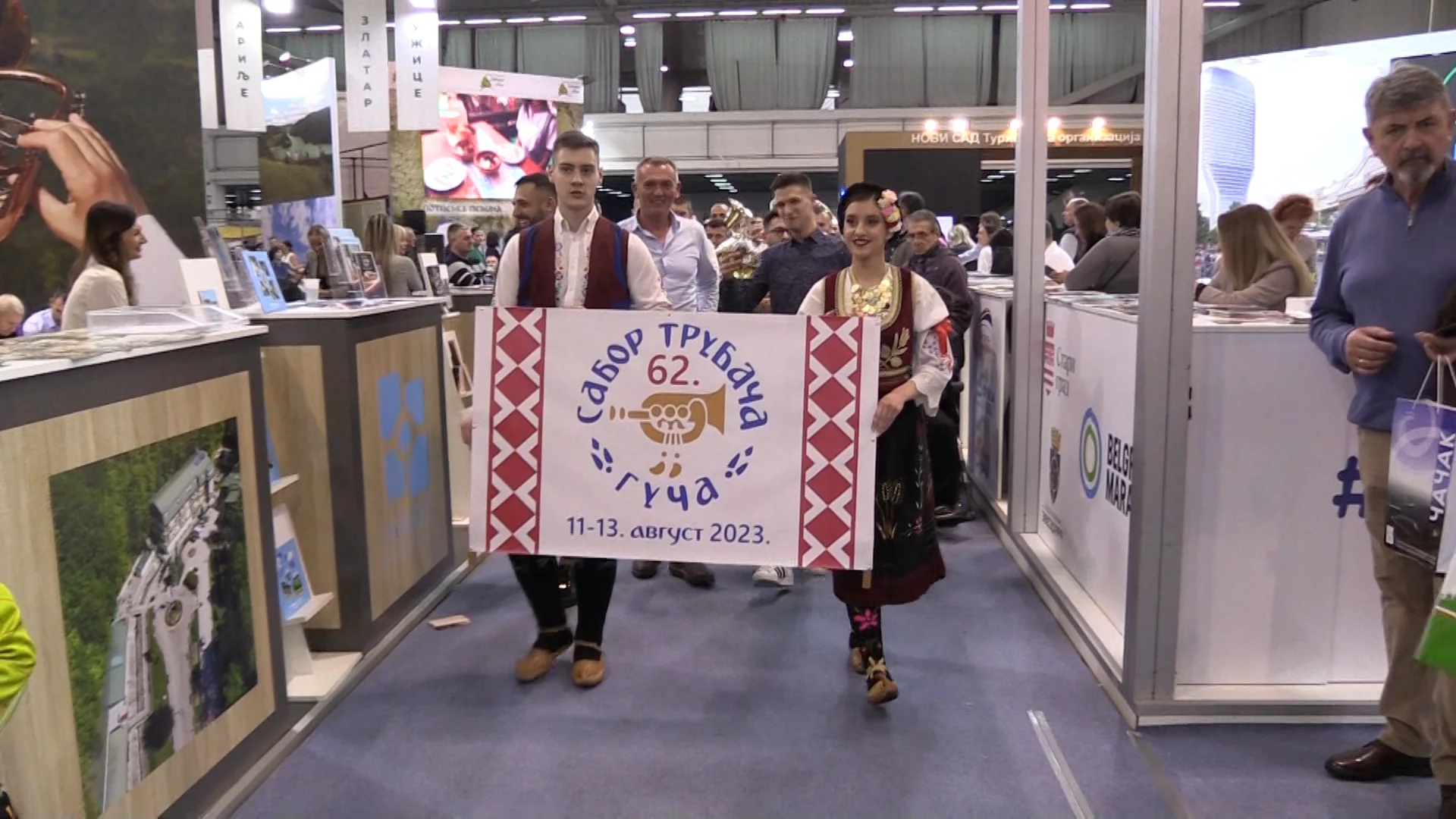Promovisan Sabor trubača na Sajmu turizma u Beogradu - Lokal Info