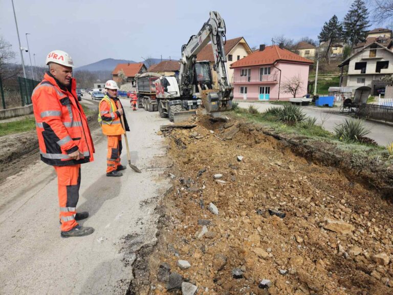 Započela rekonstrukcija puta u Lučanima - Lokal Info