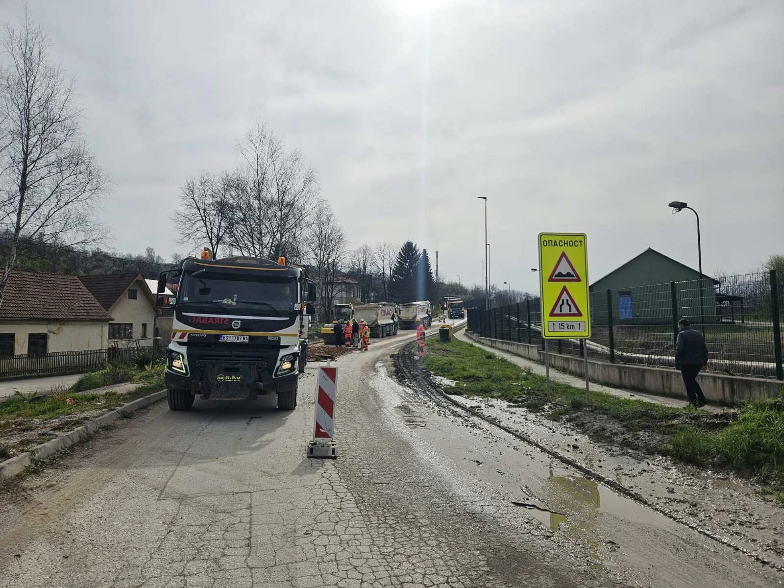 Obaveštenje o radovima na deonici puta naseljeno mesto Lučani – gradsko groblje - Lokal Info