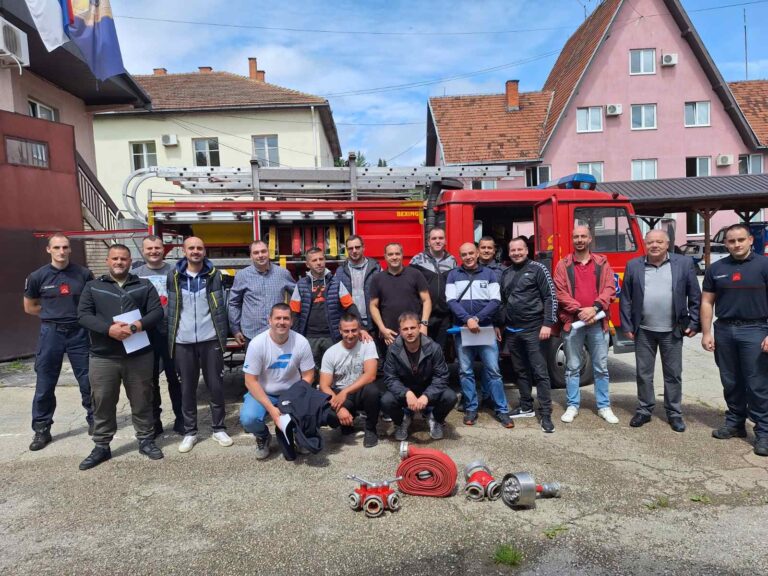 Održana obuka jedinica civilnih zaštita opštine Lučani - Lokal Info
