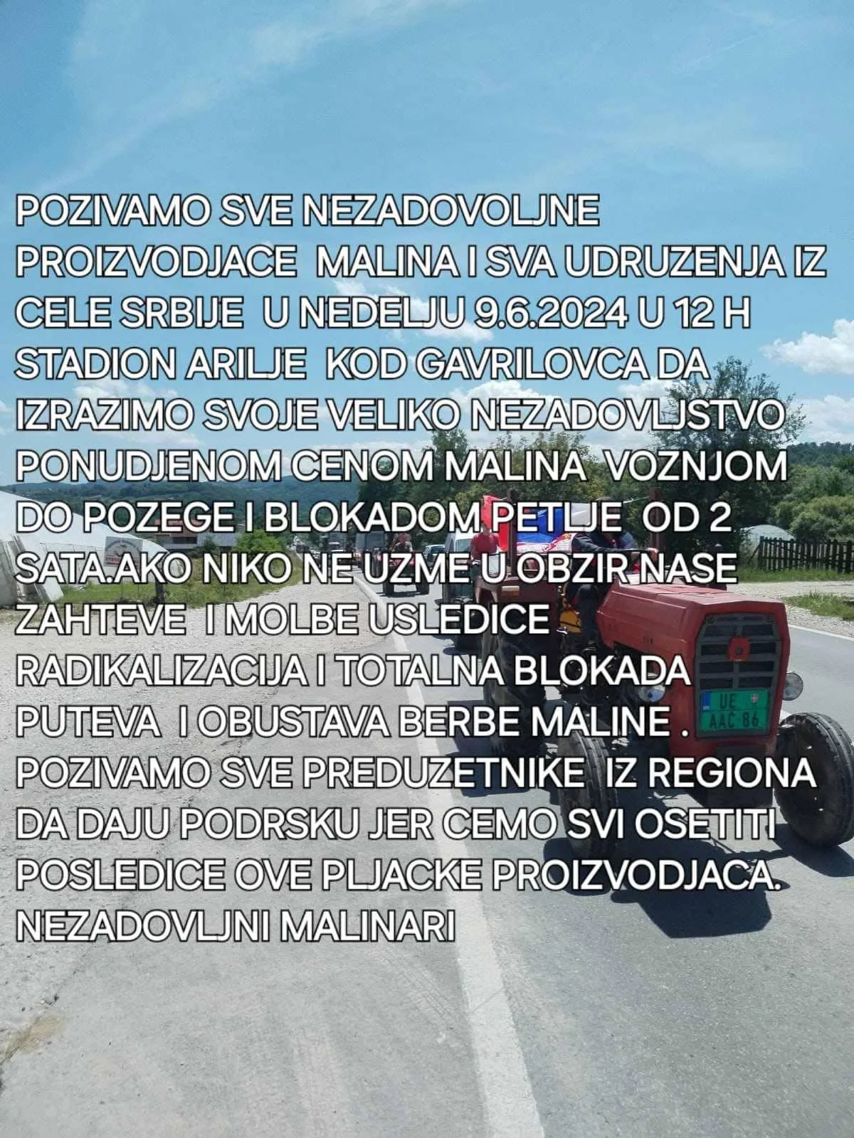 Obaveštenje udruženja Vilamet - Lokal Info
