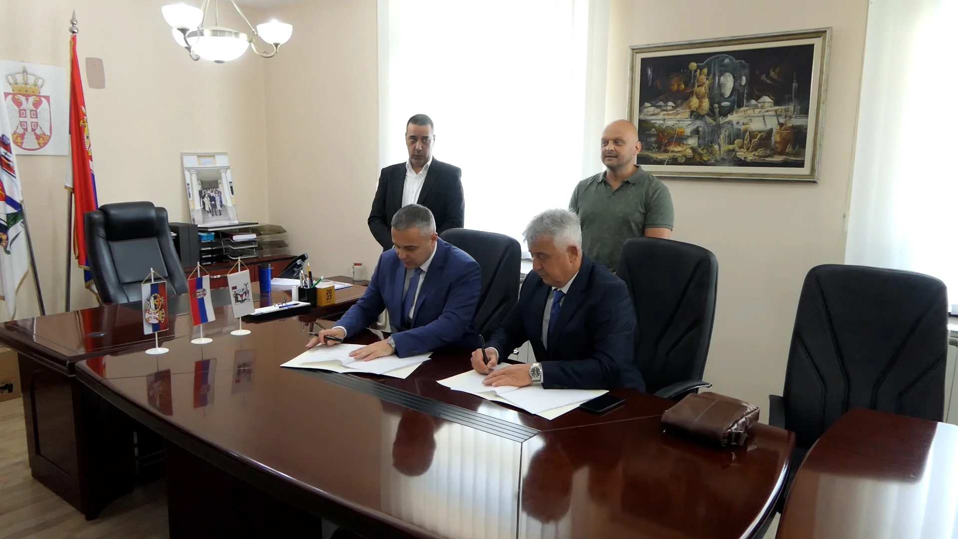 Potpisan sporazum o sportsko kulturnoj saradnji opština Arilje i Čajniče - Lokal Info