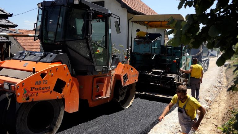 Nastavlja se asfaltiranje u opštini Arilje - Lokal Info