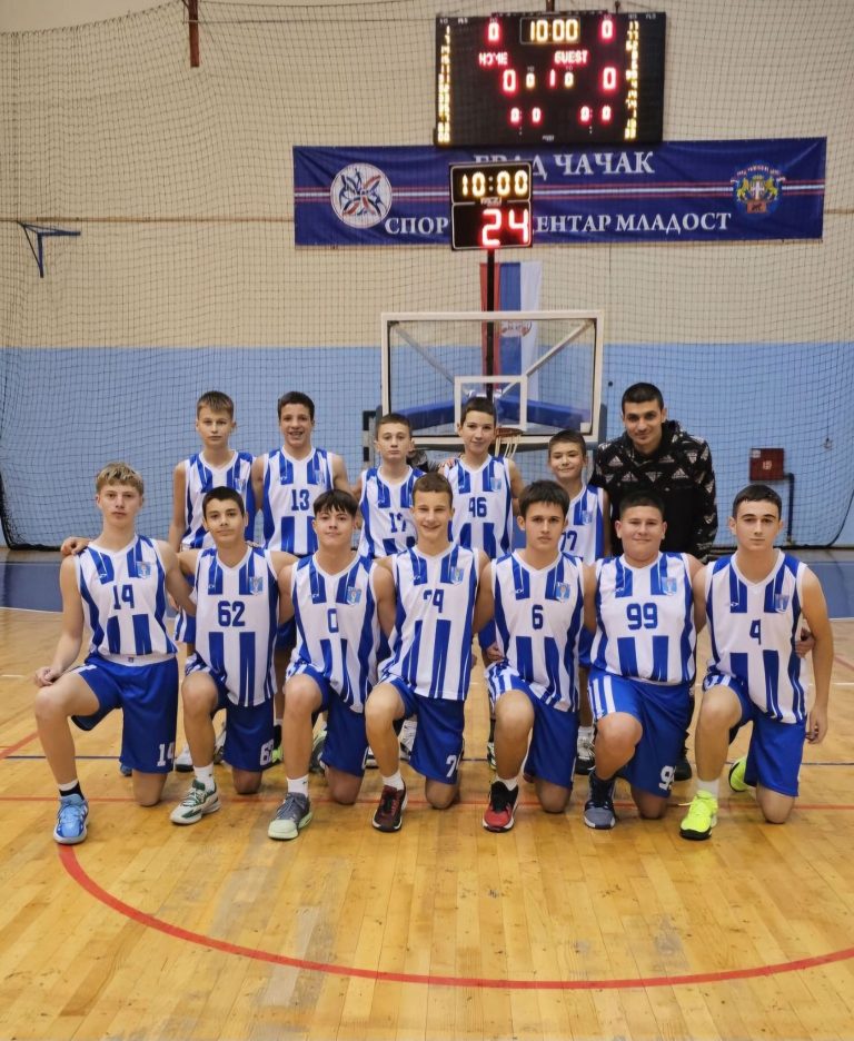 PIONIRI KK „MLADOST-JUNIOR“ SLAVILI PROTIV KK „MLADOST ČAČAK 2“ - Lokal Info