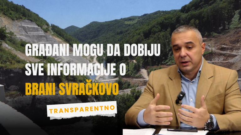 Građani mogu da dobiju sve informacije o brani Svračkovo Građani mogu da dobiju sve informacije o brani Svračkovo - Lokal Info