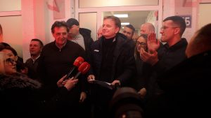 Glisic proglasenje pobede u Lucanima