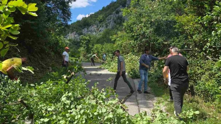 Rekonstrukcija puta Klisura Dobrače Brekovo – priprema trase