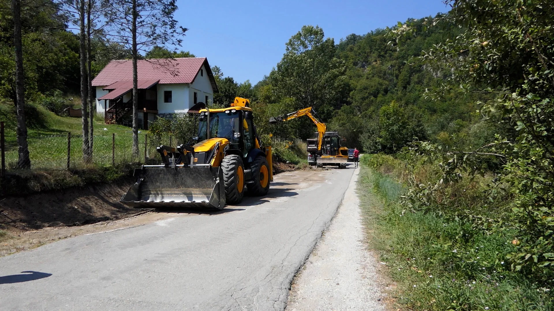 Rekonstrukcija puta Klisura Dobrače