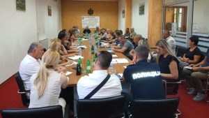 Prošireni sastanak Saborskog odbora u Guči pred početak 65. Dragačevskog sabora trubača.