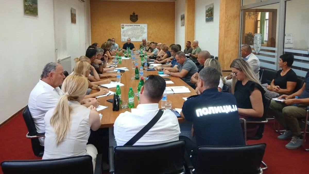 Prošireni sastanak Saborskog odbora u Guči pred početak 65. Dragačevskog sabora trubača.