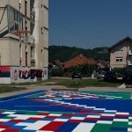 Sportski teren u naselju Mlekara dobio novu modularnu podlogu
