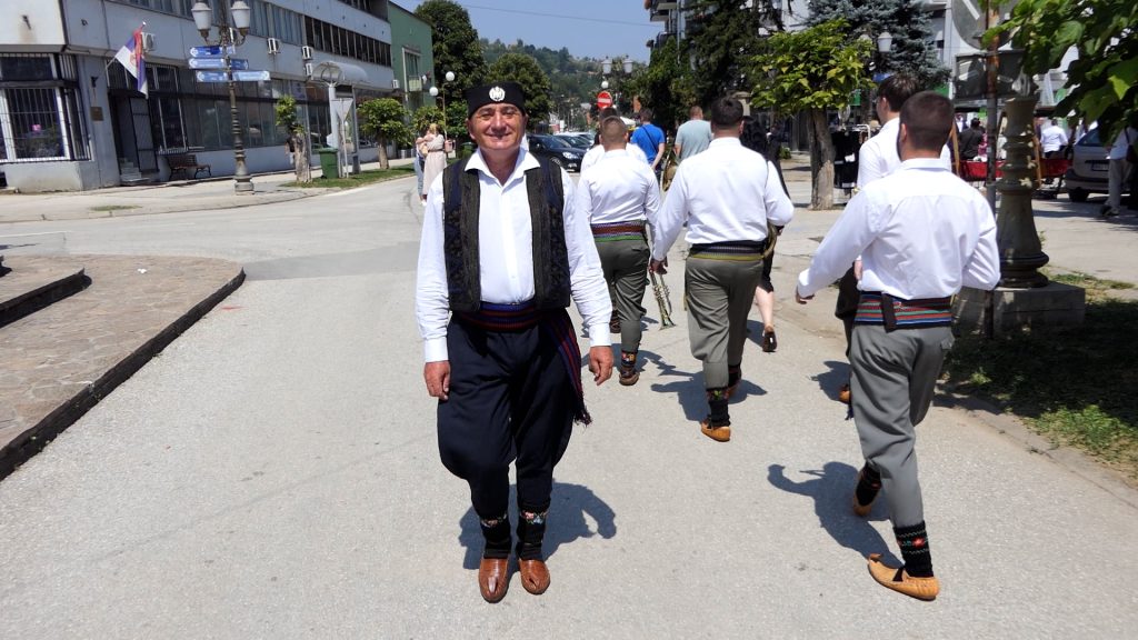 Vladiša Petrović pešači do Guče već 41 godinu