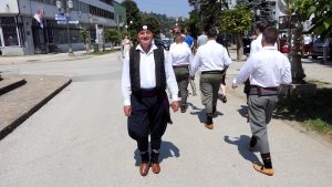 Vladiša Petrović pešači do Guče već 41 godinu