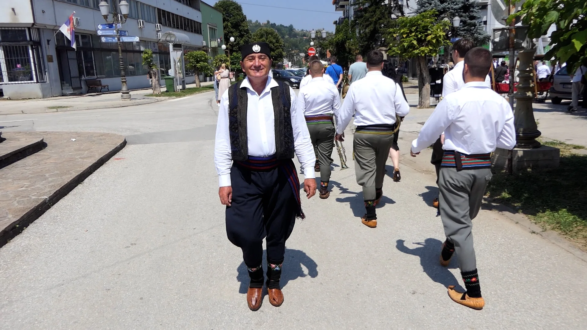 Vladiša Petrović pešači do Guče već 41 godinu