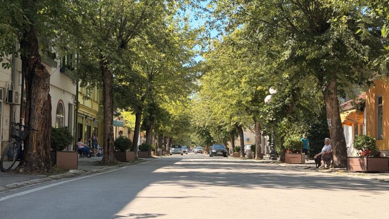Glavna ulica u Arilju koja će biti rekonstruisana sa dvorednim drvoredom
