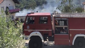 Požar na poljoprivrednom objektu u Mirosaljcima