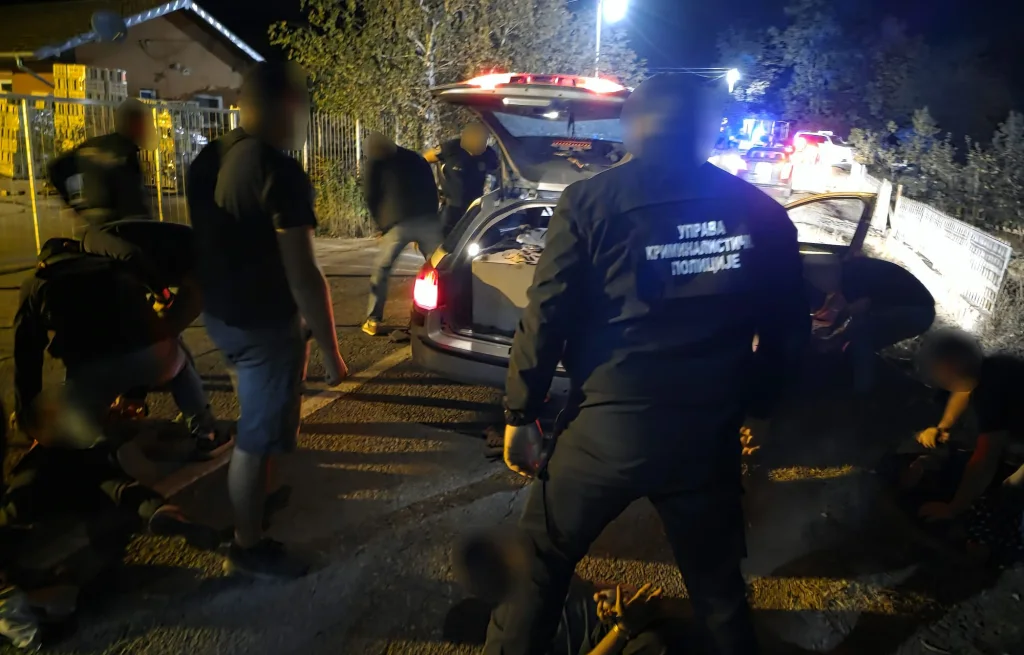Hapšenje osumnjičenih za krađu sefa iz menjačnice u Arilju