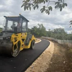 Radovi na asfaltiranju puteva u opštini Lučani
